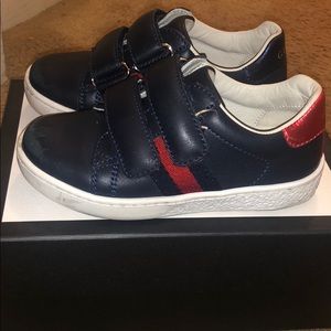 Gucci Velcro toddler sneakers!